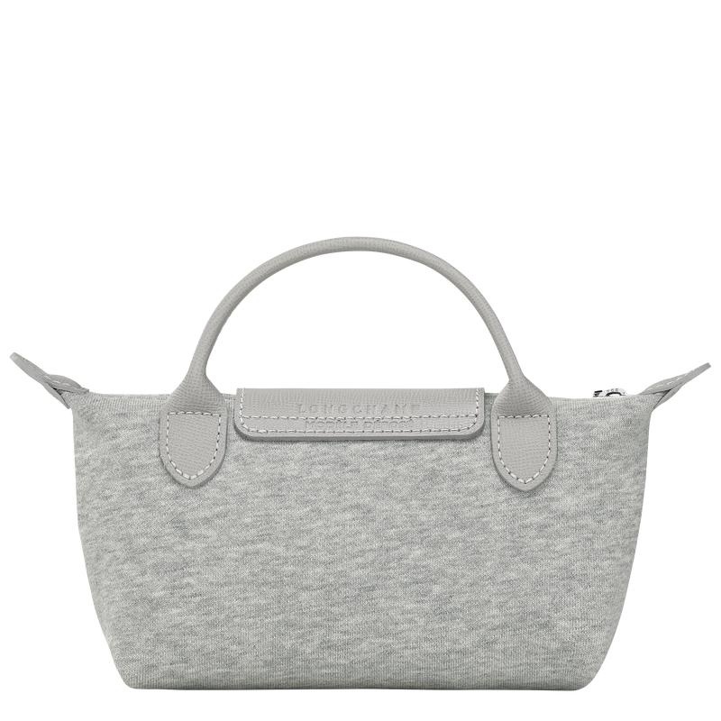 Grey Longchamp Le Pliage Collection Women's Pouches | HRJU-75431