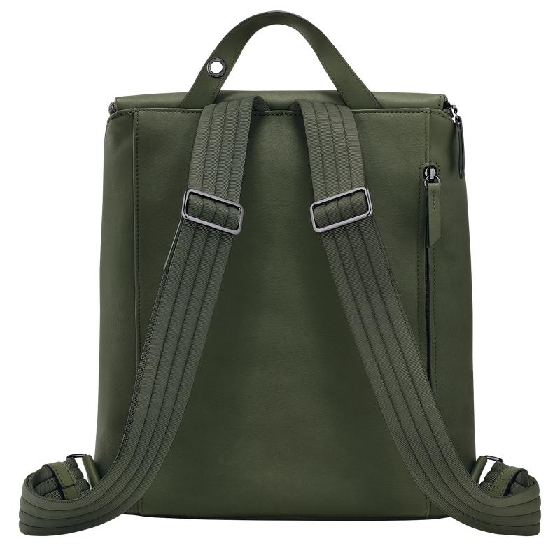 Khaki Longchamp 3D M Men's Backpacks | MSDE-62890