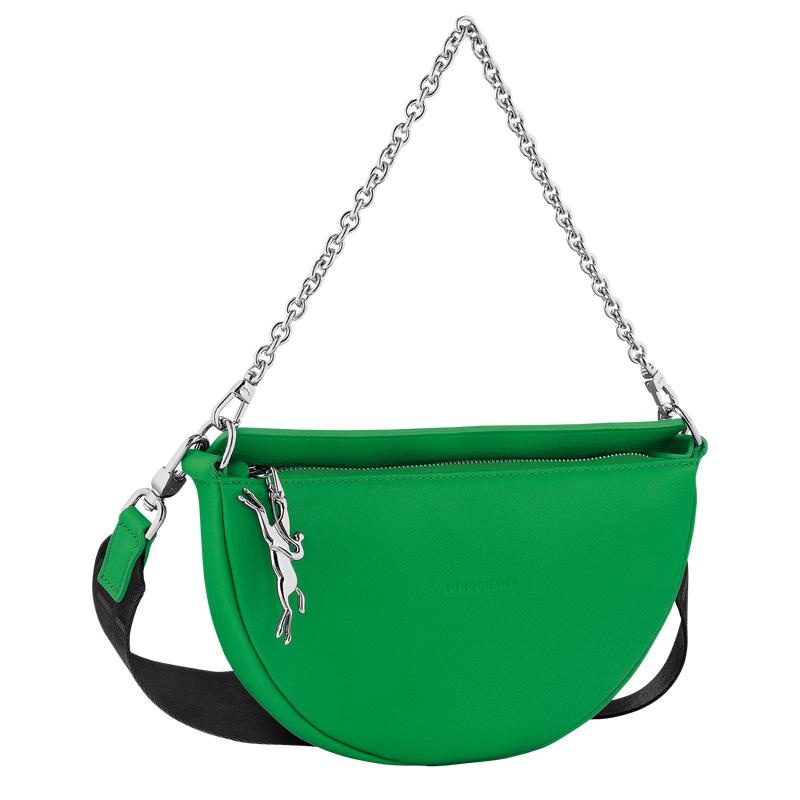 Lawn Green Longchamp Smile S Women's Crossbody Bags | RIGZ-45016