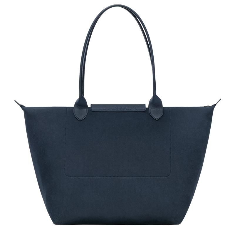 Navy Longchamp Le Pliage Collection L Women's Tote Bag | YUQG-76481