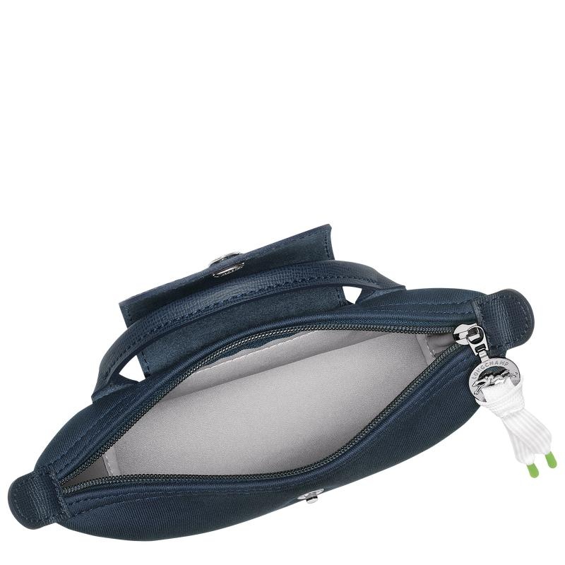 Navy Longchamp Le Pliage Collection Men's Pouches | UDZW-09148