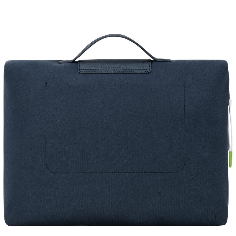 Navy Longchamp Le Pliage Collection Men's Briefcase | ZWCB-85276