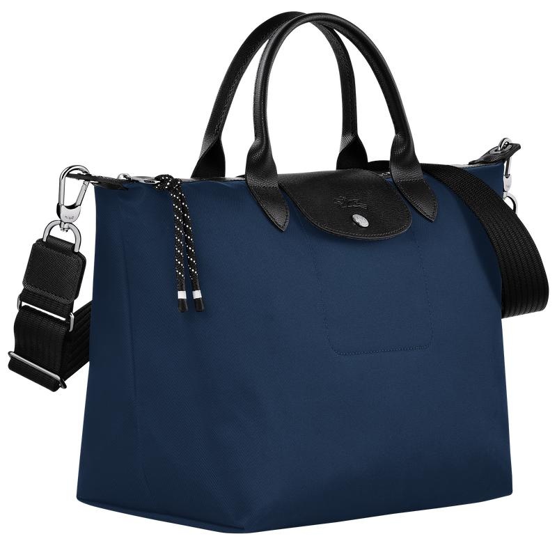 Navy Longchamp Le Pliage Energy L Men's Handbags | APWT-81067