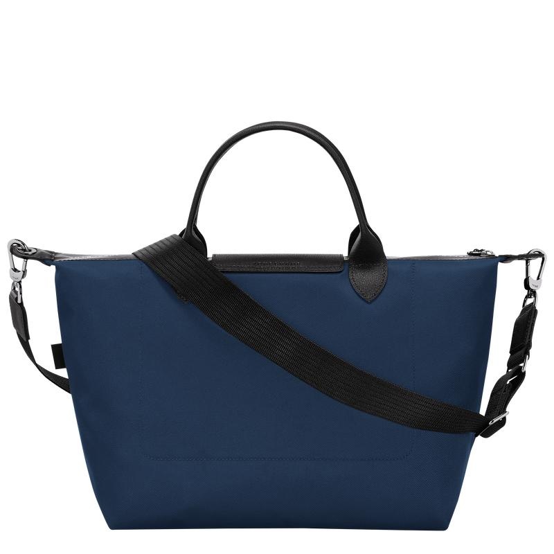 Navy Longchamp Le Pliage Energy L Men's Handbags | APWT-81067