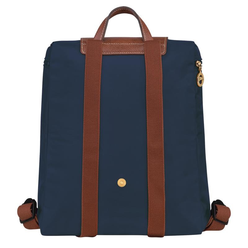 Navy Longchamp Le Pliage Original M Men's Backpacks | DTZF-74285