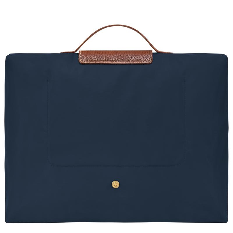 Navy Longchamp Le Pliage Original S Men's Briefcase | DANO-60324