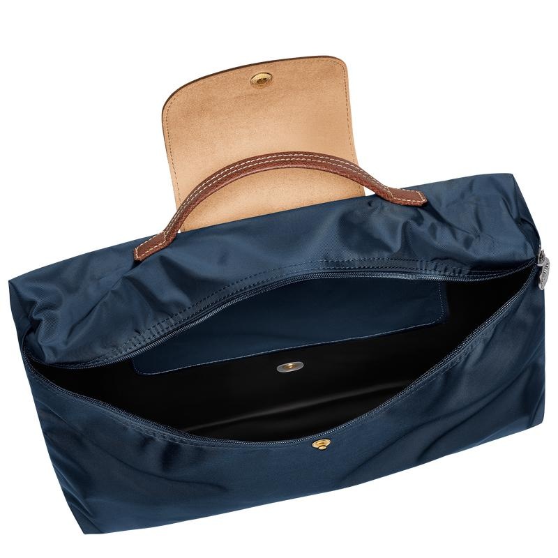 Navy Longchamp Le Pliage Original S Men's Briefcase | DANO-60324