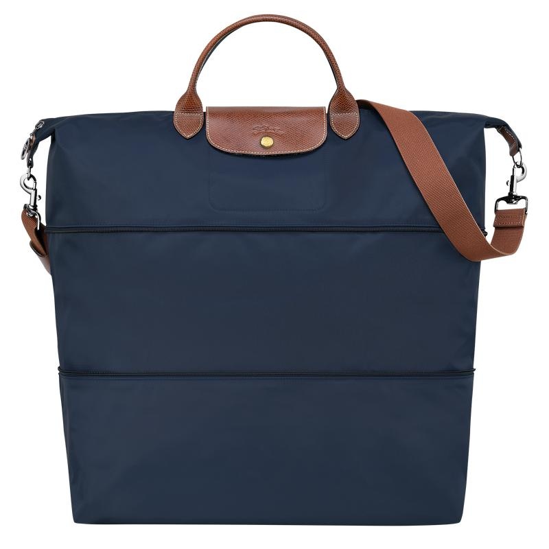 Navy Longchamp Le Pliage Original expandable Men\'s Travel Bags | ZNDM-75364