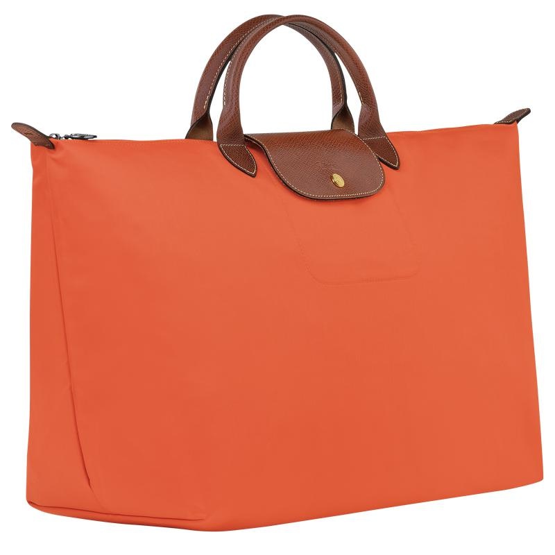 Orange Longchamp Le Pliage Original S Men's Travel Bags | GMHQ-08319