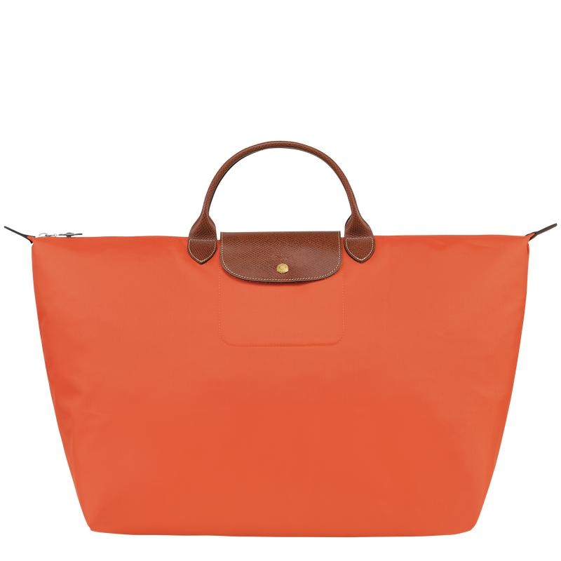 Orange Longchamp Le Pliage Original S Men\'s Travel Bags | GMHQ-08319