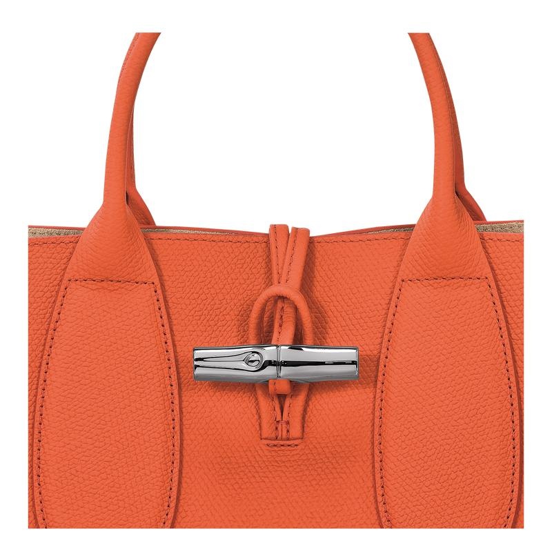 Orange Longchamp Roseau M Women's Handbags | SJZX-42961