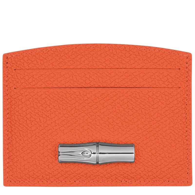 Orange Longchamp Roseau Women\'s Cardholders | FVZI-93816