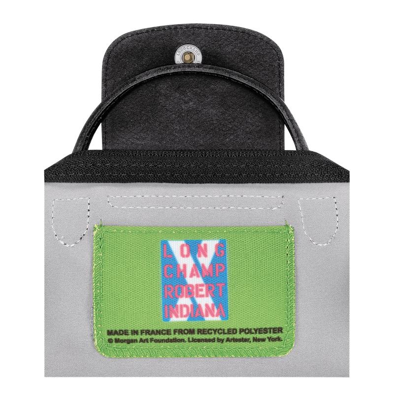 Pink Longchamp x Robert Indiana Women's Pouches | GXZR-52047