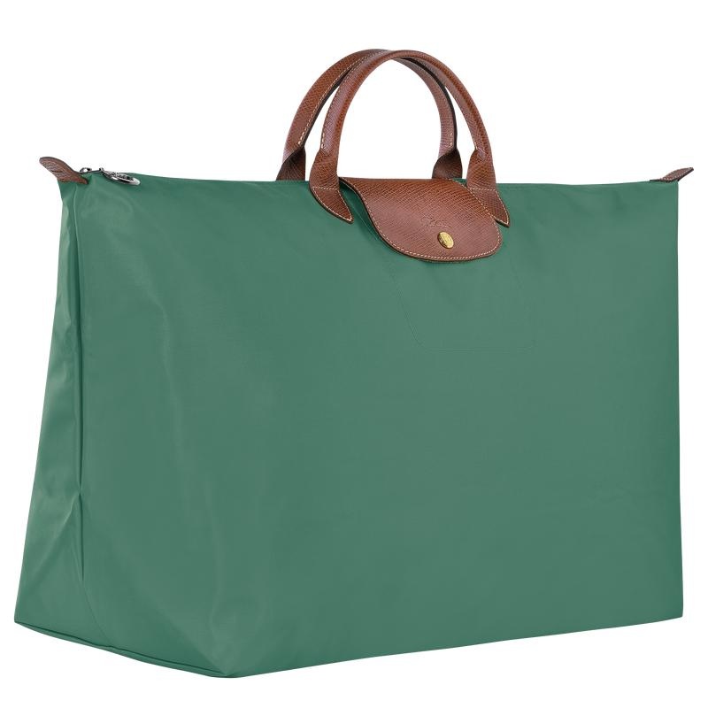 Sage Green Longchamp Le Pliage Original M Women's Travel Bags | TMPL-05763