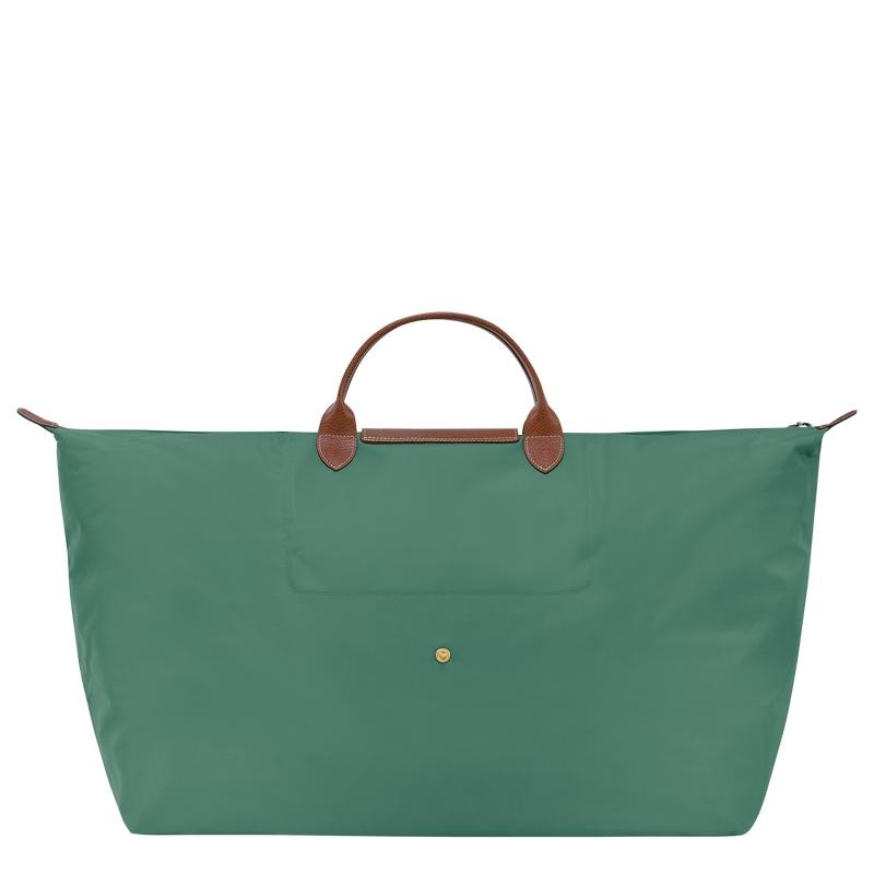 Sage Green Longchamp Le Pliage Original M Women's Travel Bags | TMPL-05763