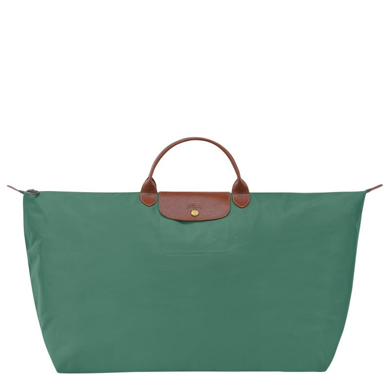 Sage Green Longchamp Le Pliage Original M Women\'s Travel Bags | TMPL-05763