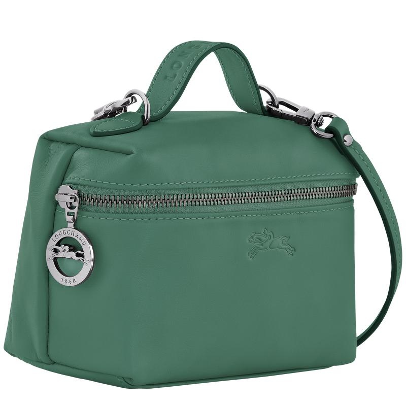 Sage Green Longchamp Le Pliage Xtra XS Vanity Women's Crossbody Bags | EFIH-96830