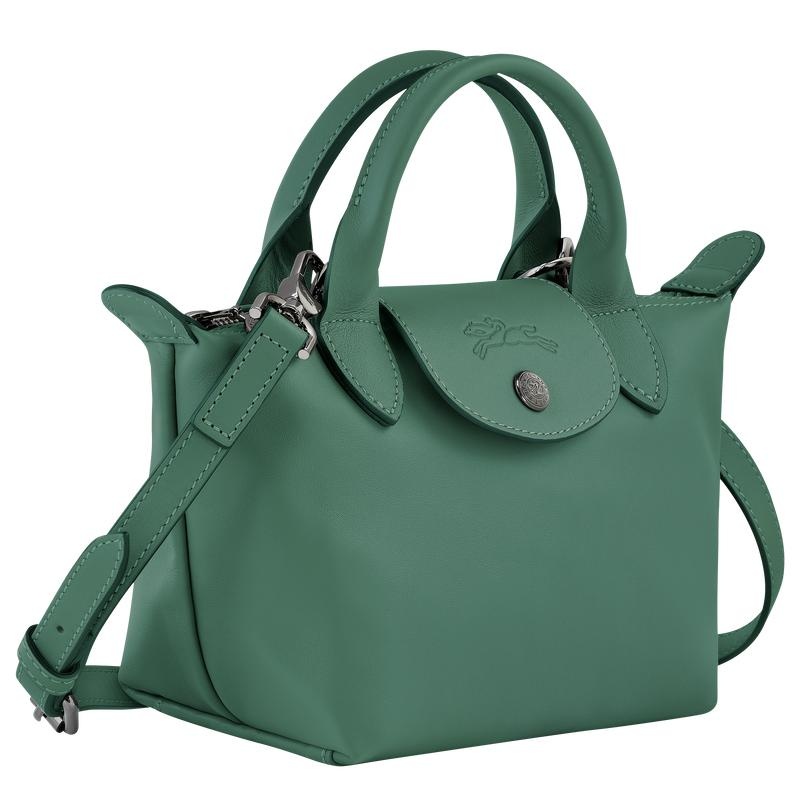 Sage Green Longchamp Le Pliage Xtra XS Women's Handbags | TMFL-40298