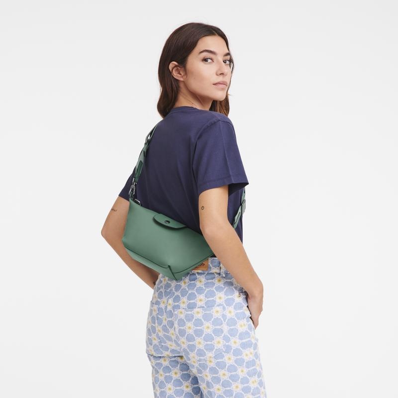 Sage Green Longchamp Le Pliage Xtra XS Women's Crossbody Bags | CRSL-95246