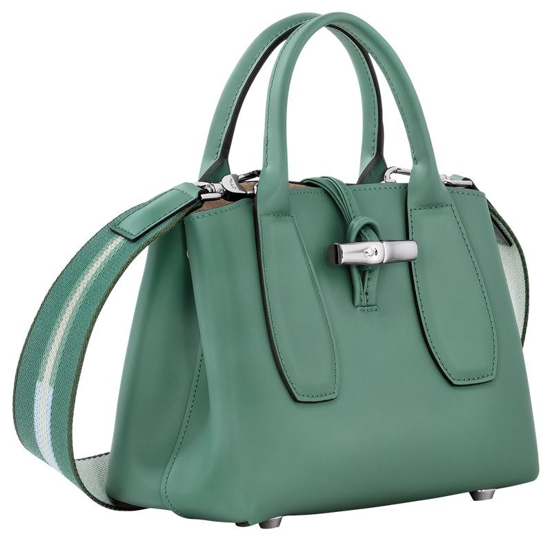 Sage Green Longchamp Roseau S Women's Handbags | NMPA-90163