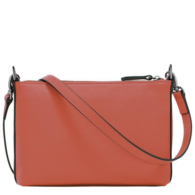 Sienna Red Longchamp 3D S Women's Crossbody Bags | VBYX-04928