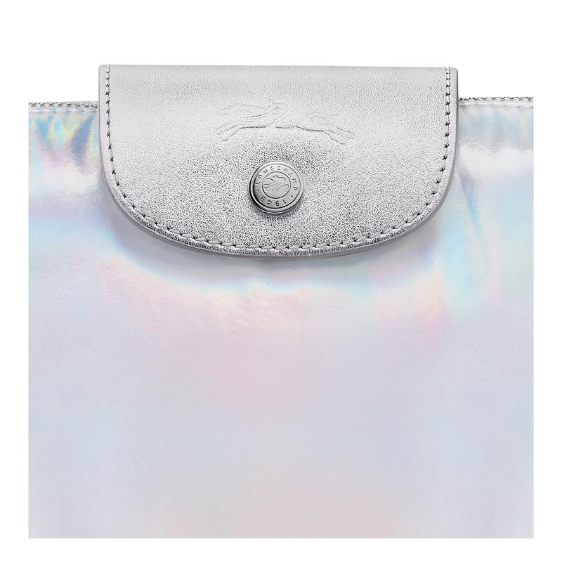 Silver Longchamp Le Pliage Collection XS Women's Crossbody Bags | PILM-37650