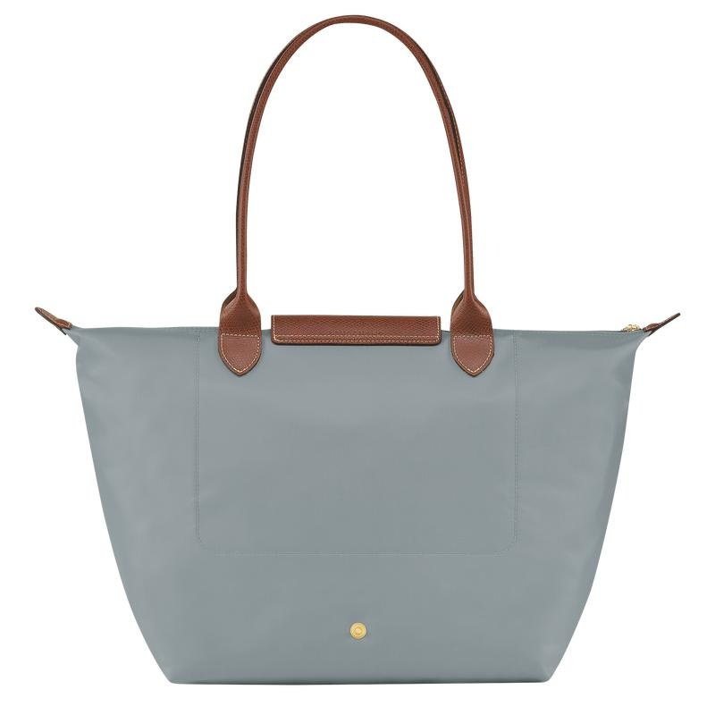 Steel Grey Longchamp Le Pliage Original L Women's Tote Bag | GXFC-71246