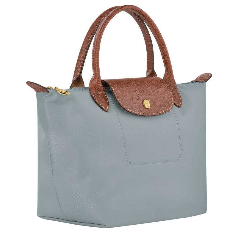 Steel Grey Longchamp Le Pliage Original S Women's Handbags | QGTB-82470