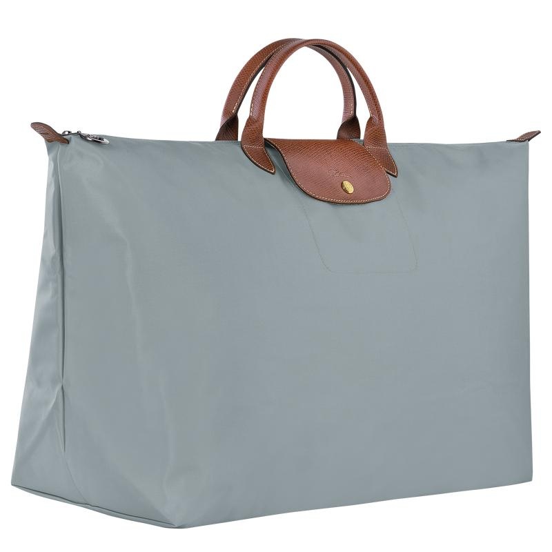 Steel Grey Longchamp Le Pliage Original M Men's Travel Bags | AJYC-39026