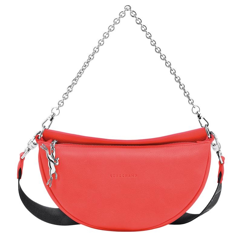 Strawberry Red Longchamp Smile S Women\'s Crossbody Bags | ICSY-91725