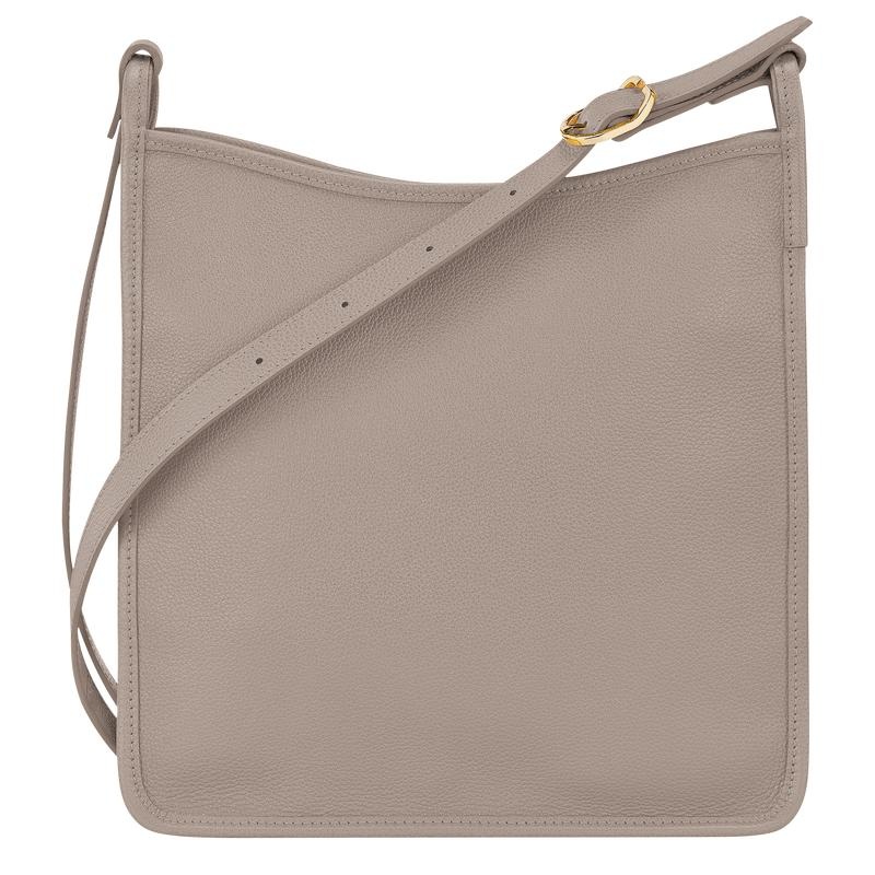 Turtledove Grey Longchamp Le Foulonné M Women's Crossbody Bags | XAIQ-57042