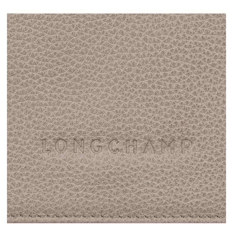 Turtledove Grey Longchamp Le Foulonné Men's Wallets | YJAW-25394