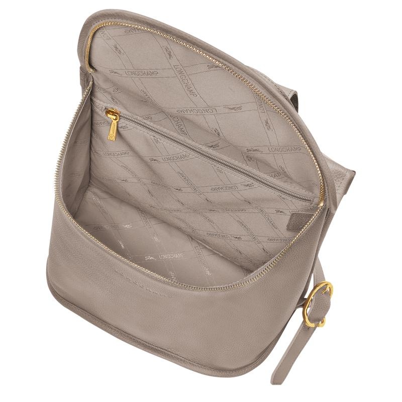 Turtledove Grey Longchamp Le Foulonné Women's Backpacks | JHUV-10726