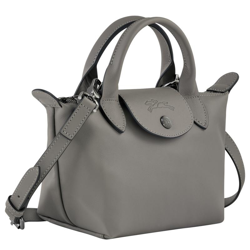 Turtledove Grey Longchamp Le Pliage Xtra XS Women's Handbags | BIUC-07185