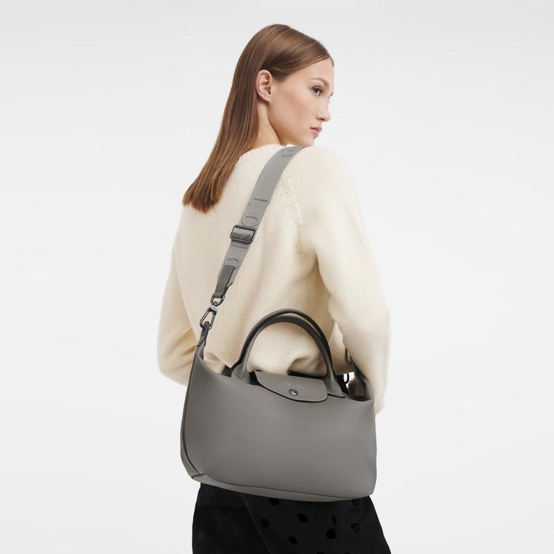 Turtledove Grey Longchamp Le Pliage Xtra S Women's Handbags | XCUE-01345