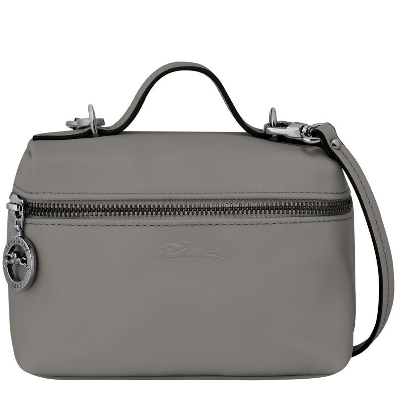 Turtledove Grey Longchamp Le Pliage Xtra XS Vanity Women\'s Crossbody Bags | GIAY-42751