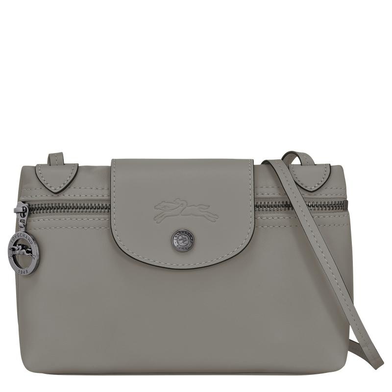 Turtledove Grey Longchamp Le Pliage Xtra XS Women\'s Crossbody Bags | OIMC-16478