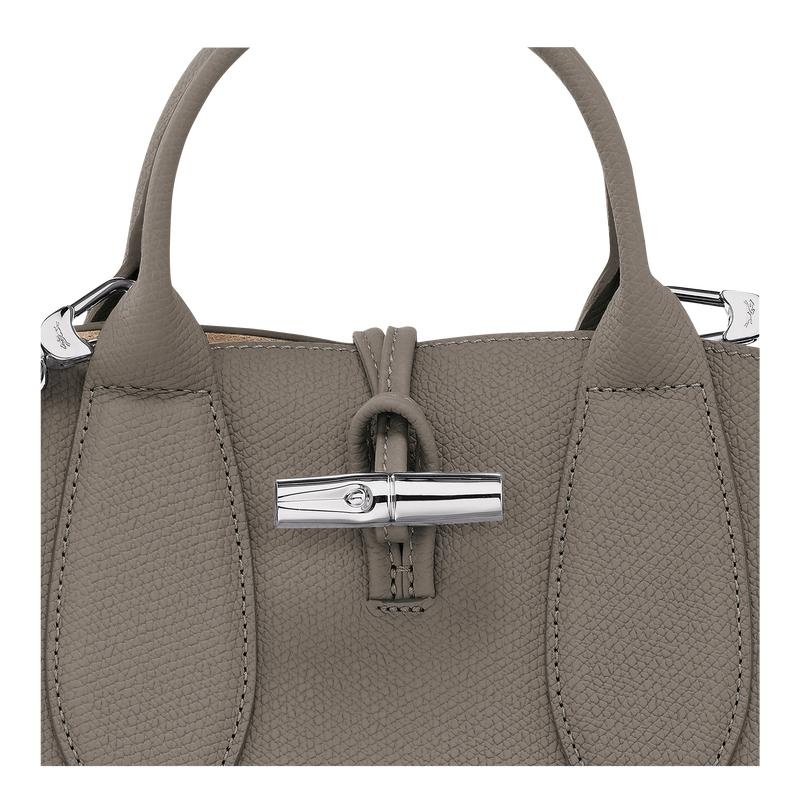 Turtledove Grey Longchamp Roseau S Women's Handbags | DYTS-82615