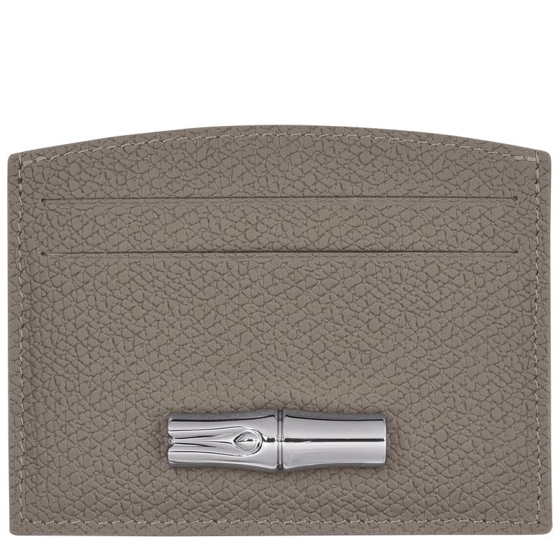 Turtledove Grey Longchamp Roseau Women\'s Cardholders | GBFO-60415