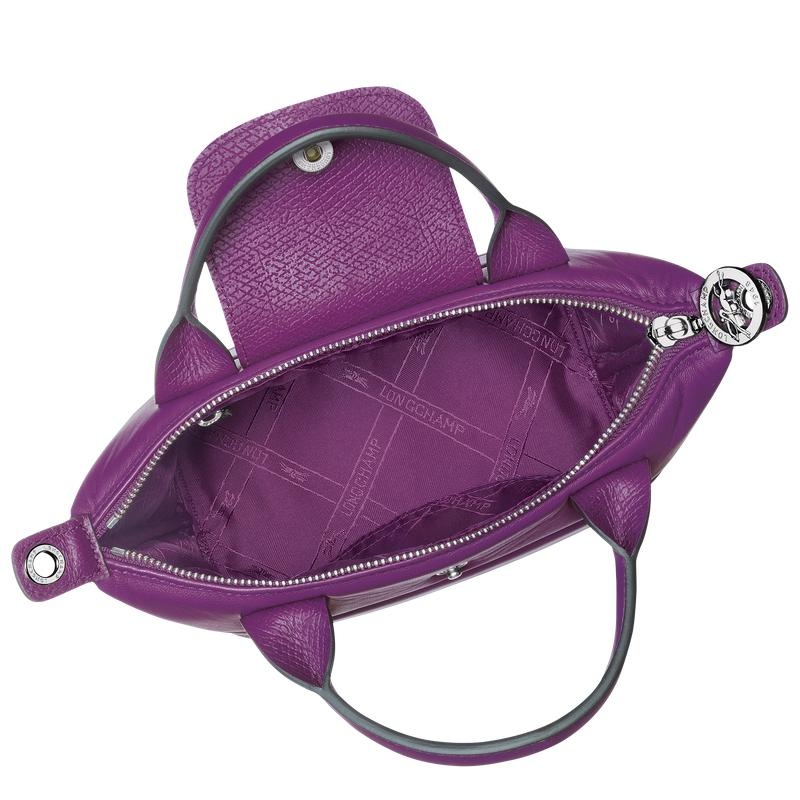 Violet Purple Longchamp Le Pliage Xtra XS Women's Handbags | KIRW-56231