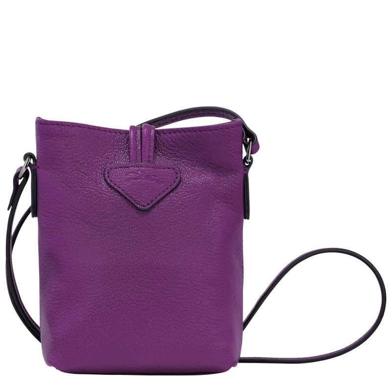 Violet Purple Longchamp Roseau XS Women's Crossbody Bags | ZNSE-58174