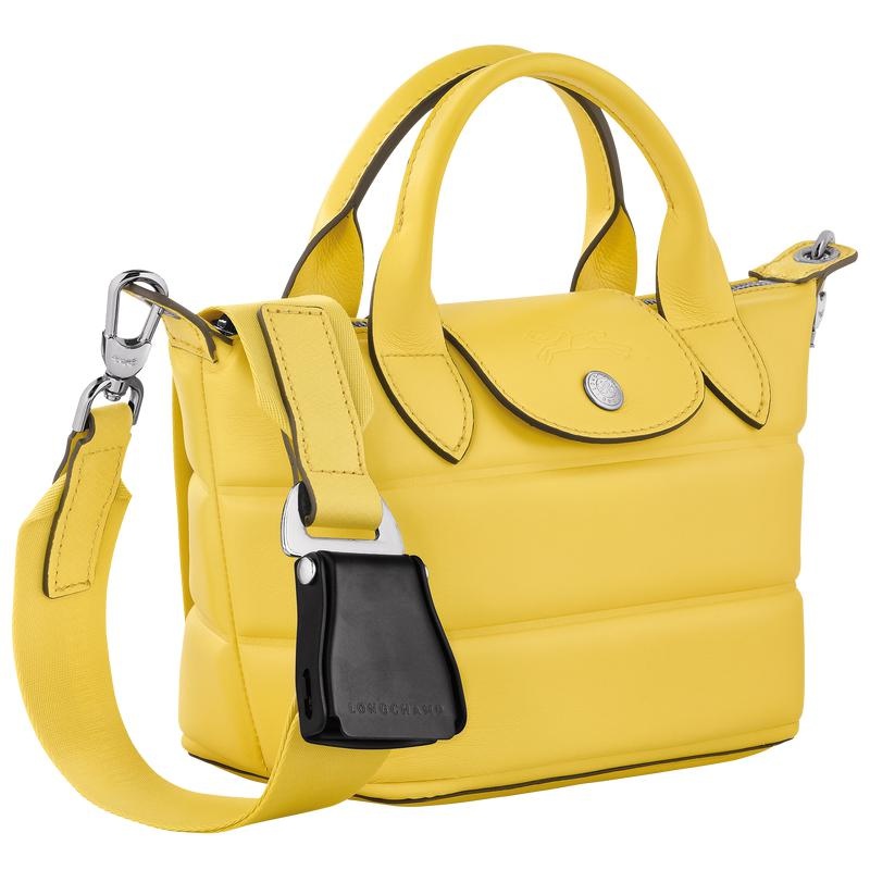 Yellow Longchamp Le Pliage Xtra XS Women's Handbags | VPWO-13208